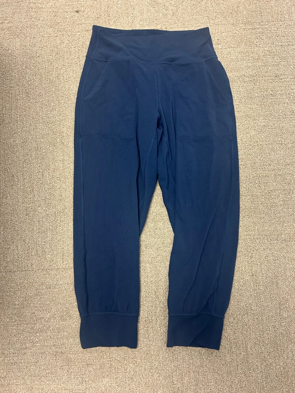 Lululemon Align High-Rise Jogger Crop 23” True Navy Nulu Yoga Pants Size 6